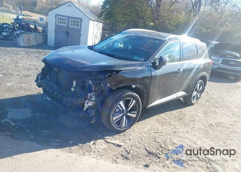 2021 Nissan Rogue Sl Intelligent Awd z USA, uszkodzony, nr VIN 5N1AT3CB9MC789503